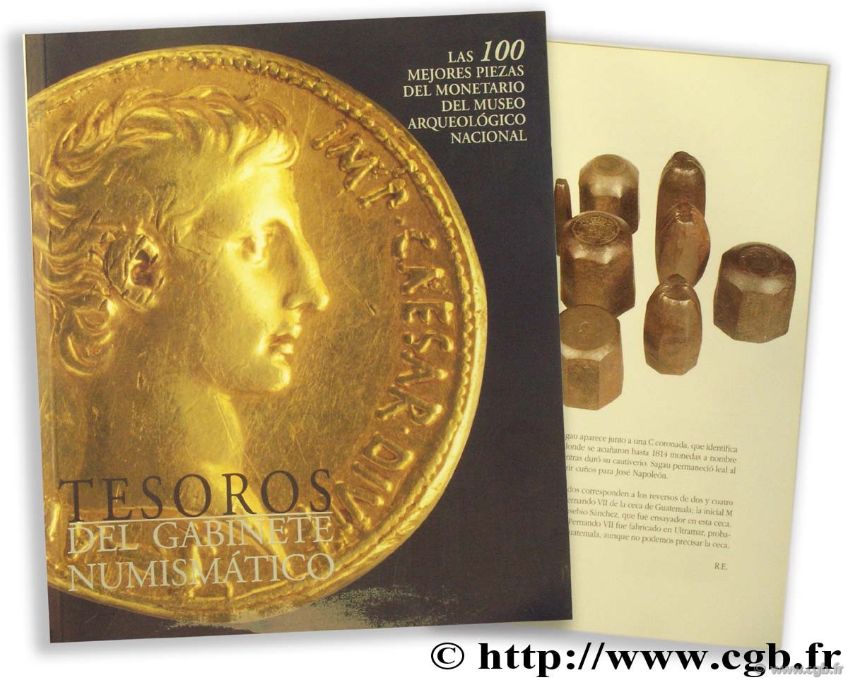 Las 100 Mejores piezas del monetario del museo archeológico Nacional. Tesoros del Gabinete Numismático 