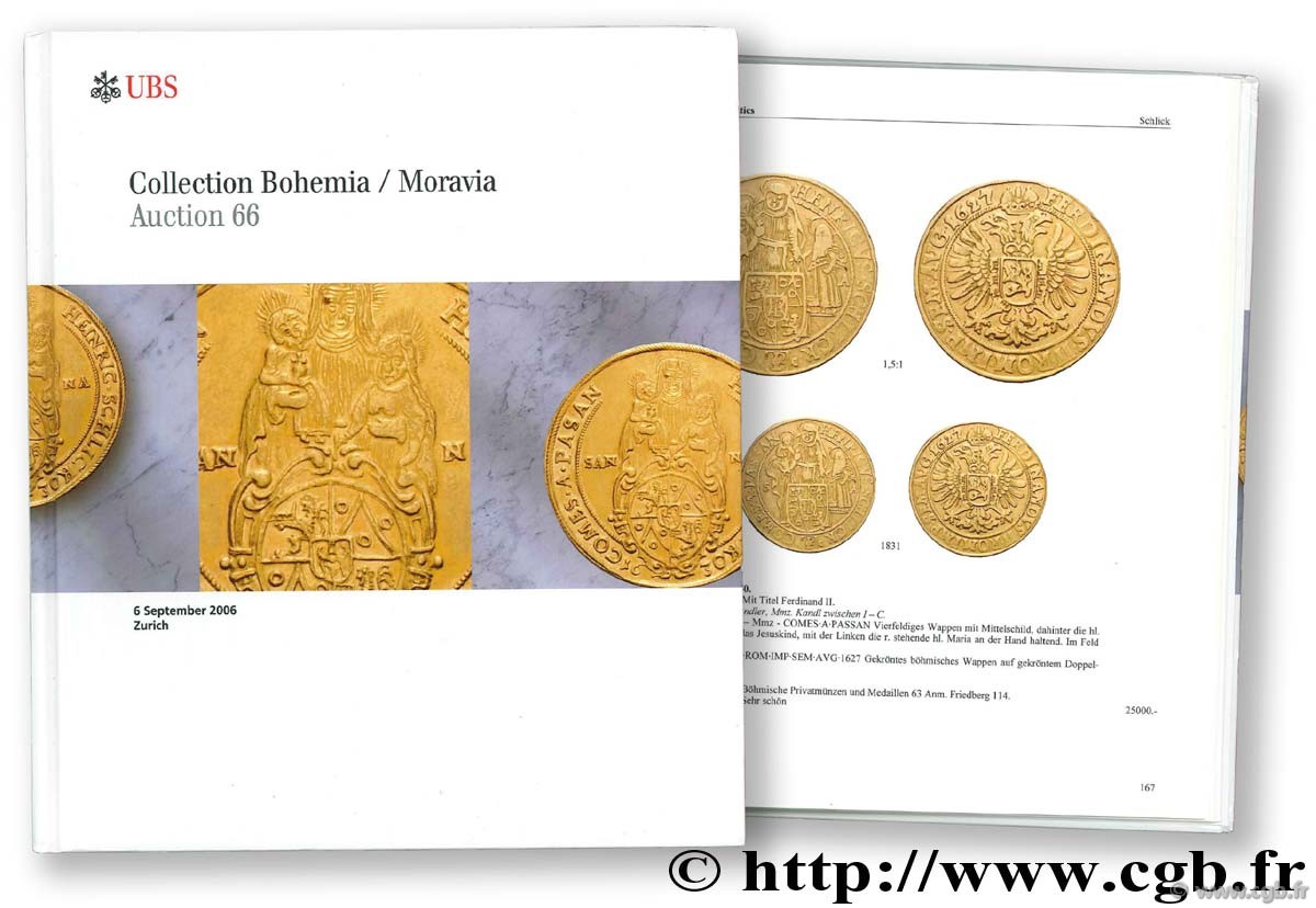 Collection Bohemia/ Moravia, auction 66, 6 septembre 2006 