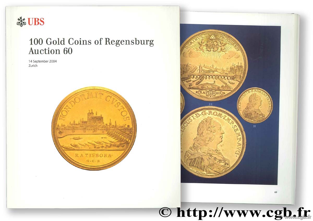 100 Gold Coins of Regensburg, auction 60, 14 septembre 2004 