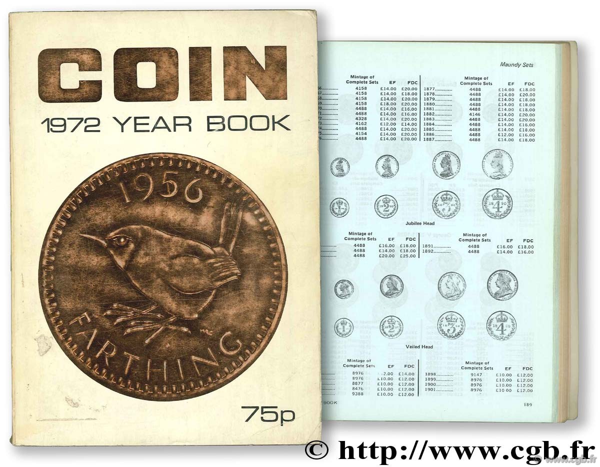 Coin 1972 Year Book COIN MONTHLY Magazine