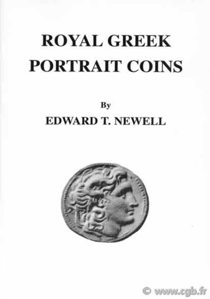 Royal greek portrait coins NEWELL Edward T.