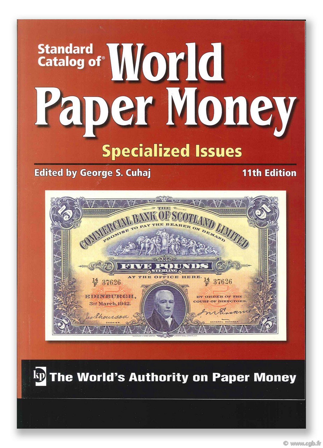 World paper money Vol.I specialized issues, 11th edition PICK Albert