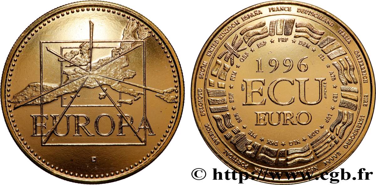 FUNFTE FRANZOSISCHE REPUBLIK ECU Europa VZ