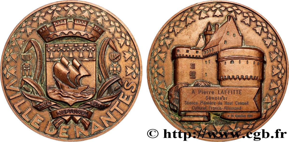 V REPUBLIC Médaille de récompense XF