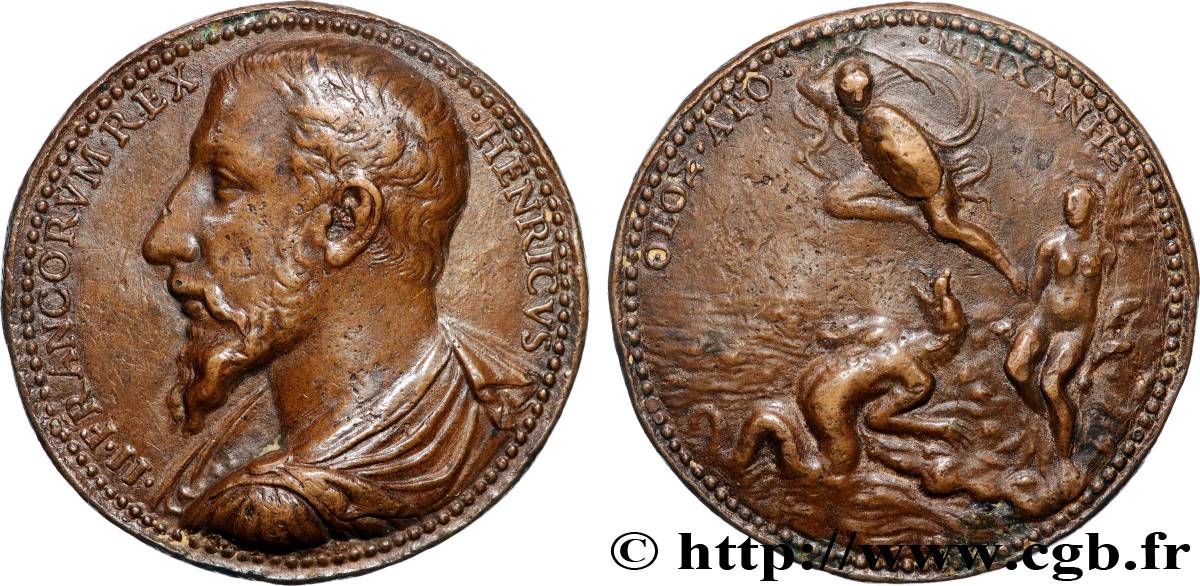 HENRI II Médaille, Cession de Boulogne TTB