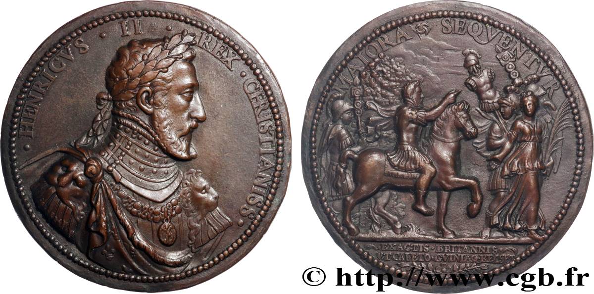 HENRI II Fonte, Prise de Calais, fonte ancienne SUP