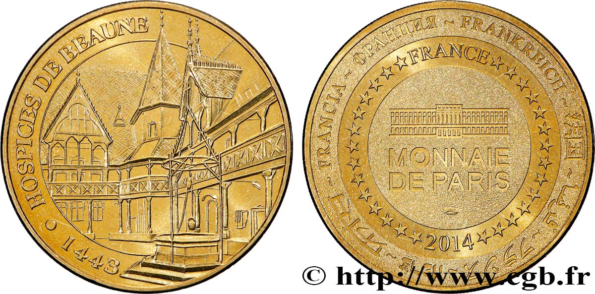 BUILDINGS AND HISTORY Médaille, Hospices de Beaune VZ