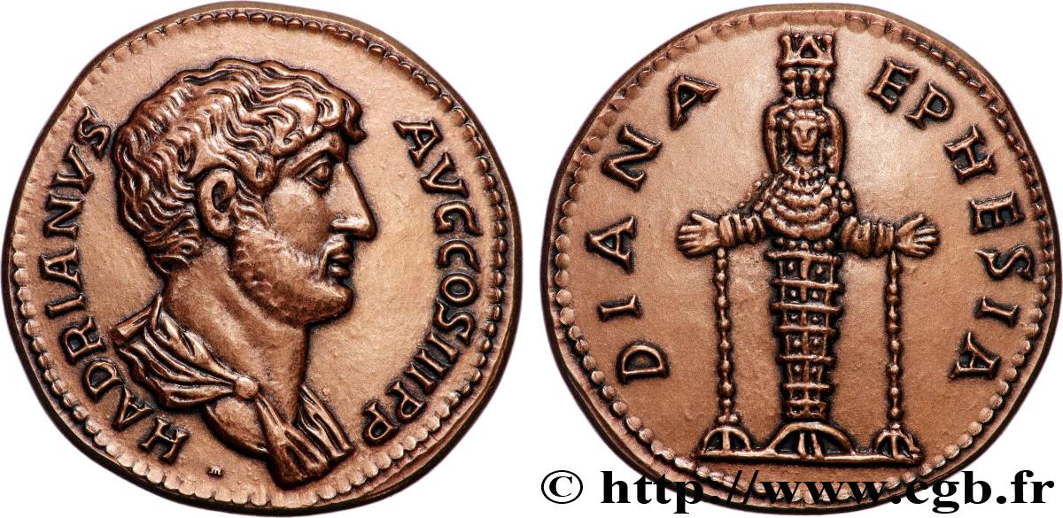 V REPUBLIC Médaille, Reproduction d’un Cistophore d’Hadrien AU