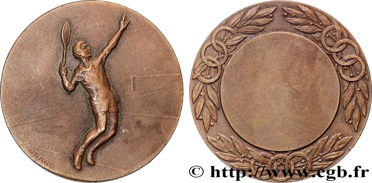 SPORTS Médaille, Tennis TTB+
