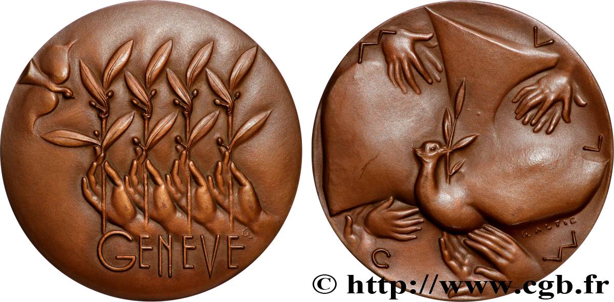 IV REPUBLIC Médaille, Conférence de Genève AU