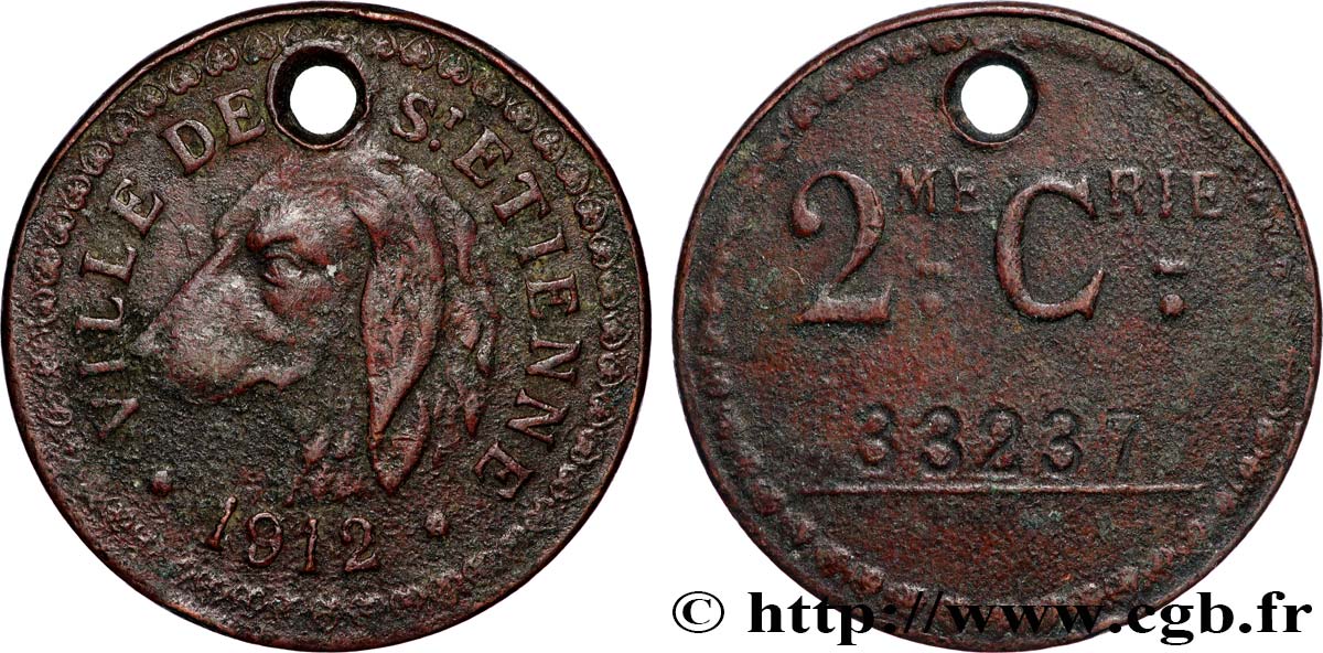 TROISIÈME RÉPUBLIQUE Médaille, Concours canin TTB