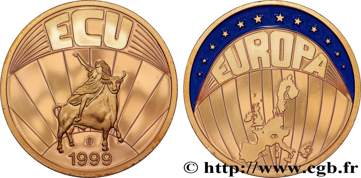 EUROPA Médaille, Ecu Europa MS