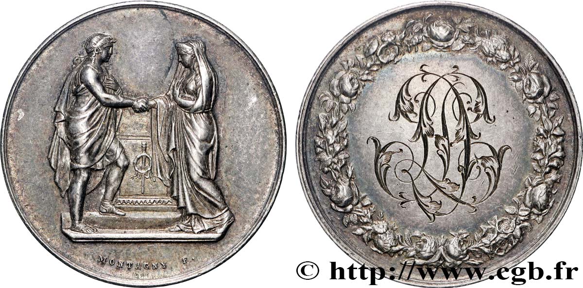 AMOUR ET MARIAGE Médaille de mariage MBC+