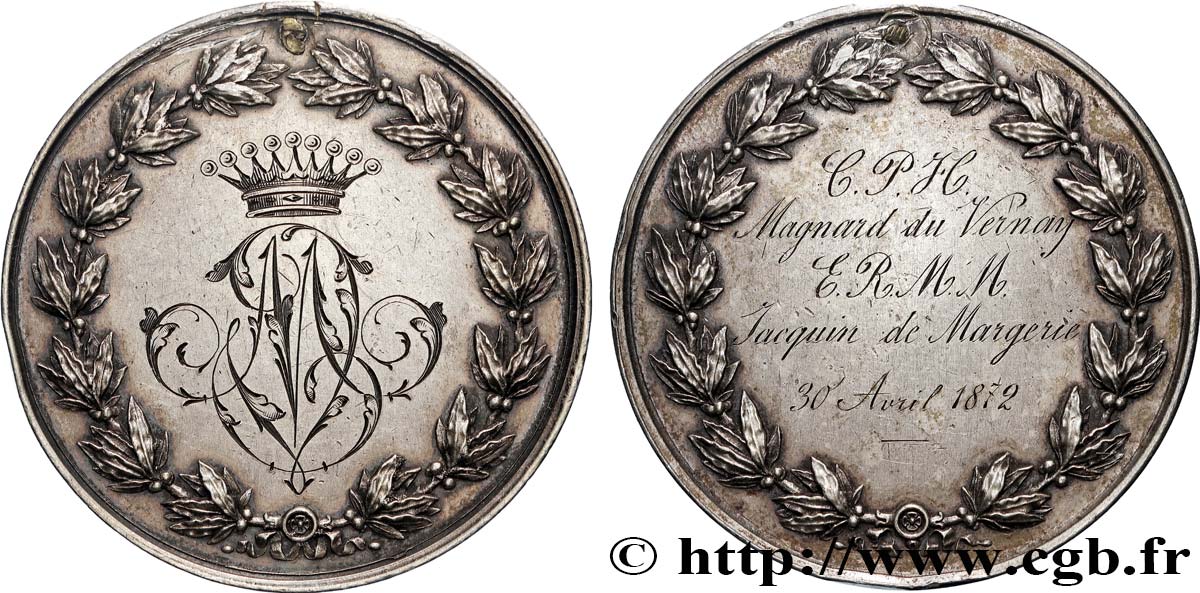 AMOUR ET MARIAGE Médaille de mariage TTB+