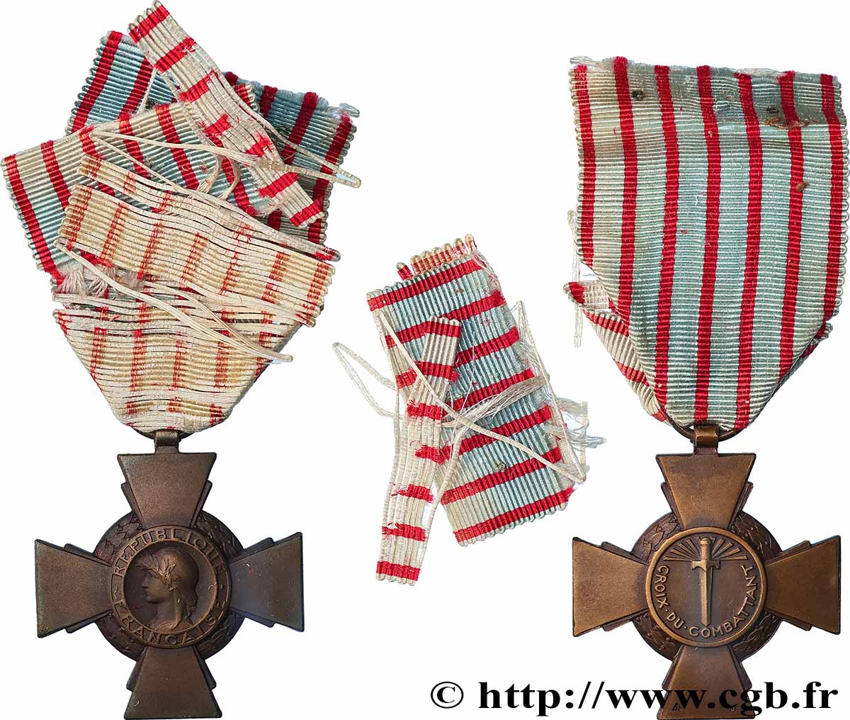 DRITTE FRANZOSISCHE REPUBLIK Croix du combattant fVZ