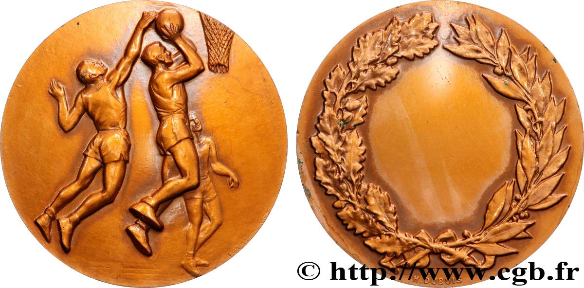 QUATRIÈME RÉPUBLIQUE Médaille, Basket-ball masculin SUP