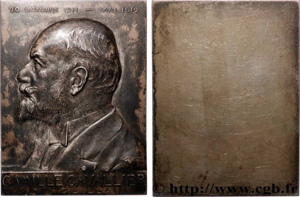 ENTREPRISES, INDUSTRIES ET COMMERCES DIVERS Plaquette, Camille Cavallier TTB+