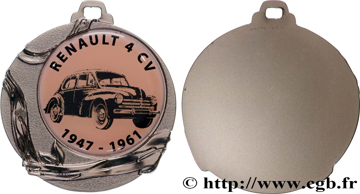 V REPUBLIC Médaille, Renault 4CV AU