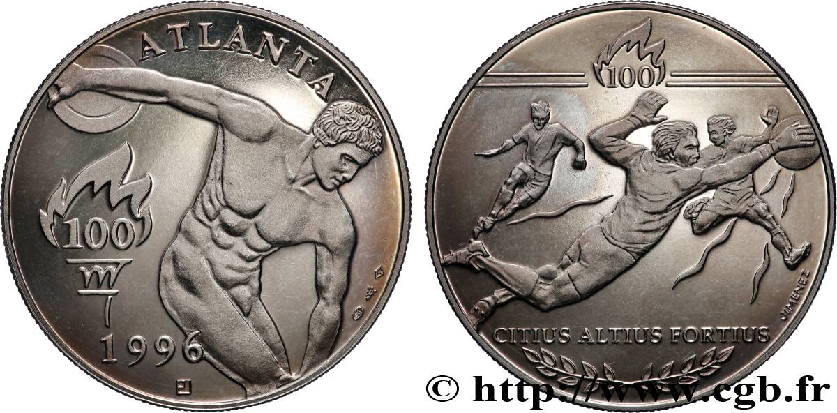 JEUX OLYMPIQUES Médaille, Jeux Olympiques d été d Atlanta, Football SUP