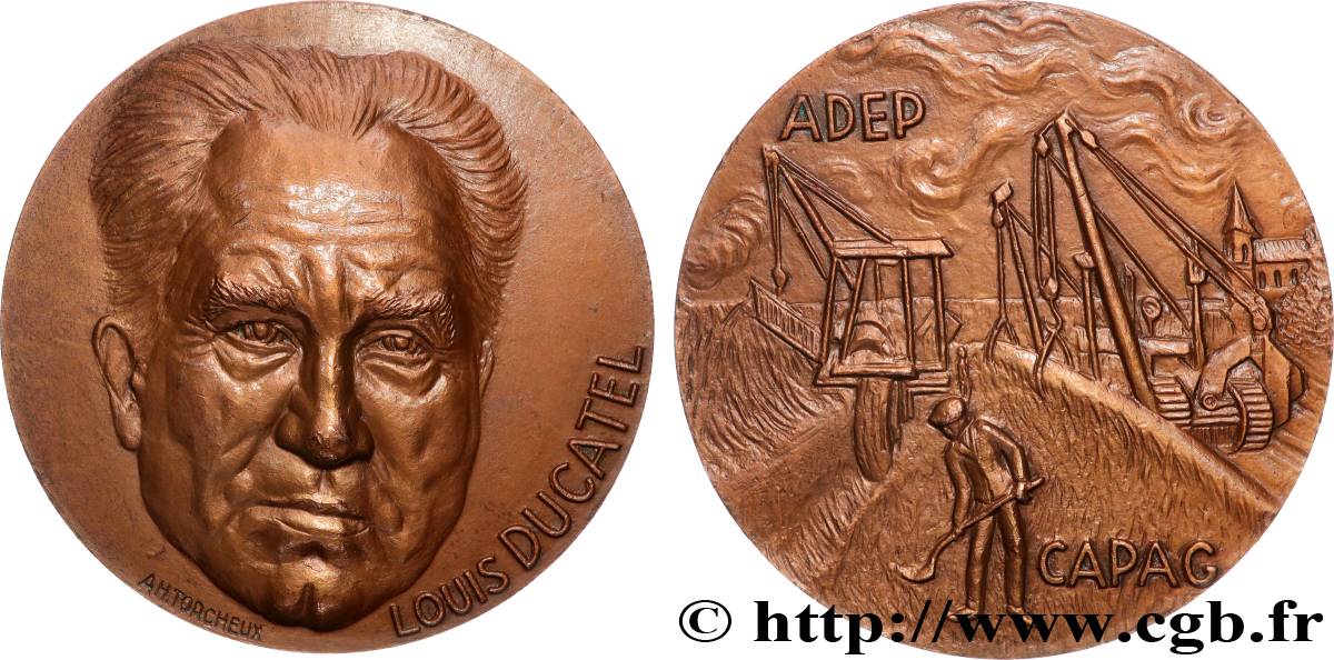 V REPUBLIC Médaille, Louis Ducatel AU