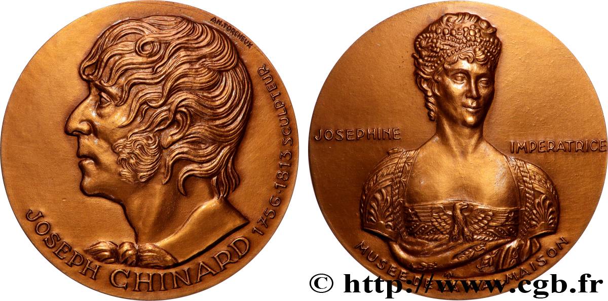 FUNFTE FRANZOSISCHE REPUBLIK Médaille, Joseph Chinard VZ