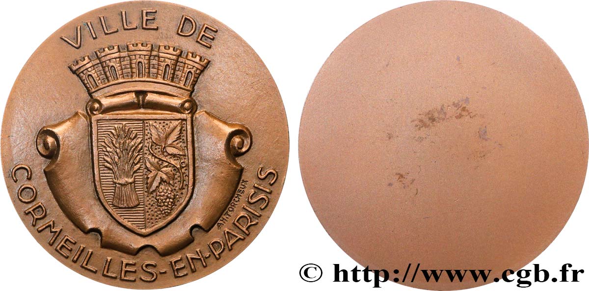 CINQUIÈME RÉPUBLIQUE Médaille, Cormeilles-en-Parisis SUP