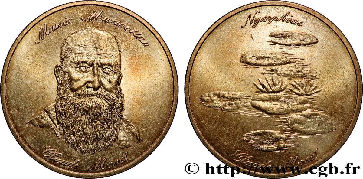 MÉDAILLES TOURISTIQUES Médaille,Musée Marmottan Monet TTB