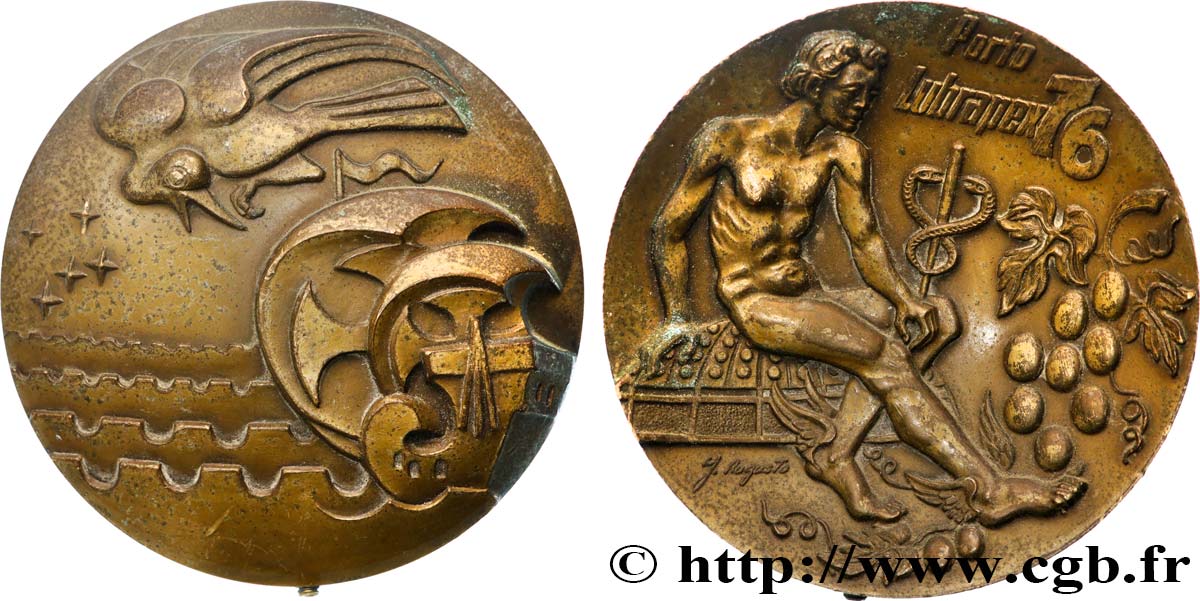 PORTUGAL Médaille, Porto Lubrapex TTB+