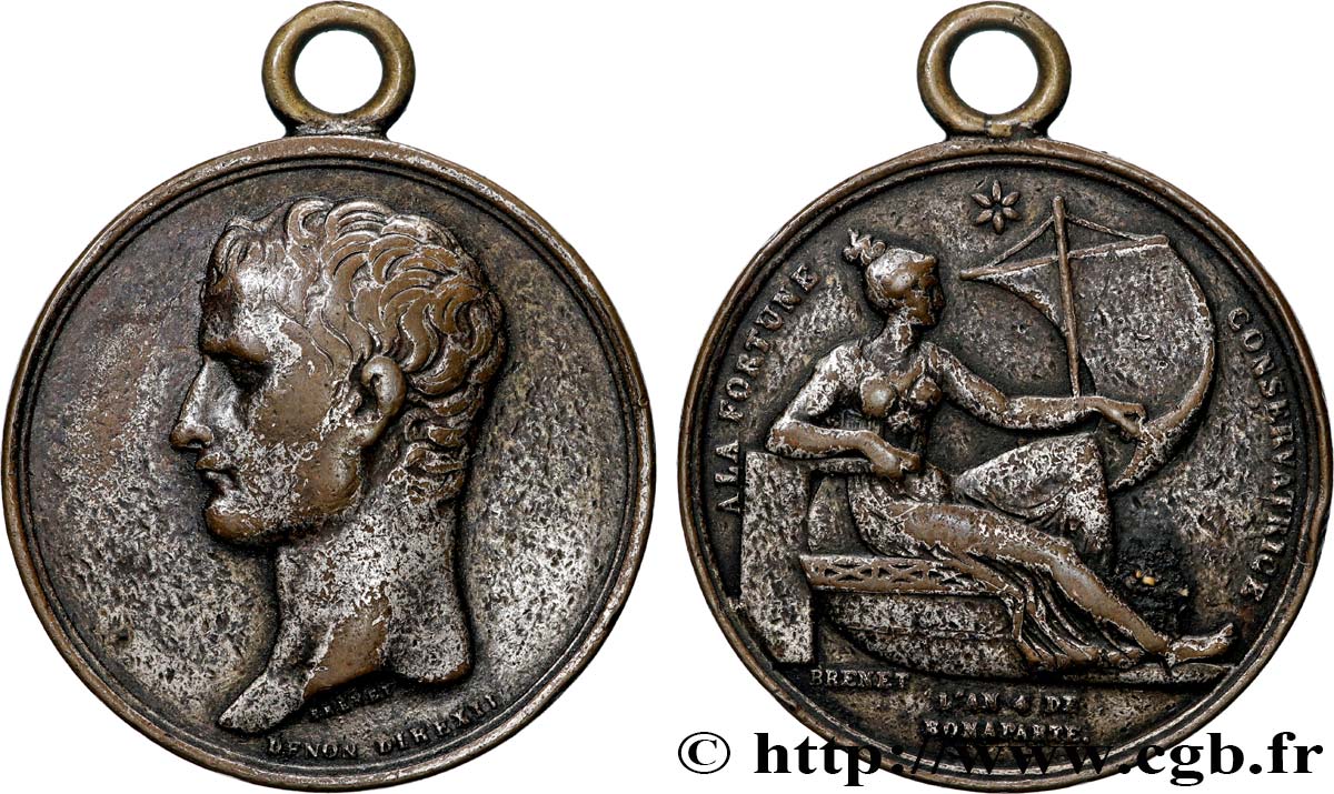 CONSULADO Médaille, La conquête de l’Angleterre, refrappe BC