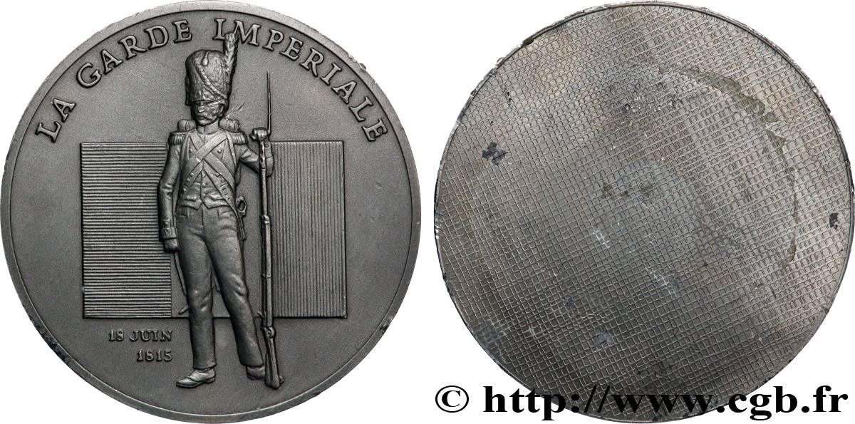 LES CENT JOURS / THE HUNDRED DAYS Médaille, La garde impériale XF