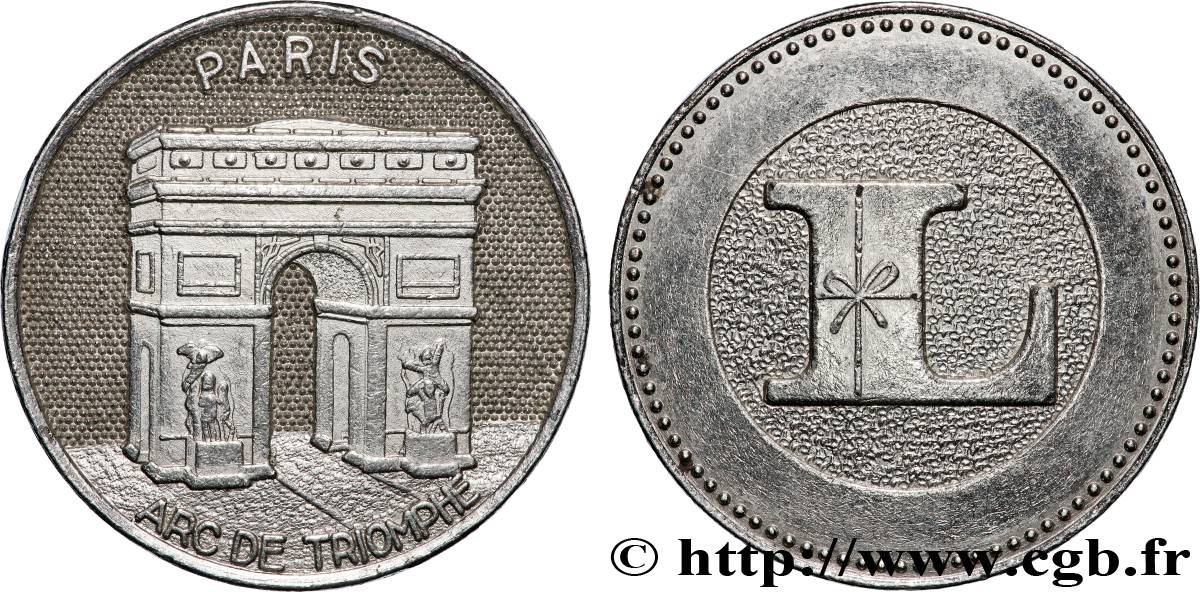 MÉDAILLES TOURISTIQUES Médaille, Arc de Triomphe TTB+