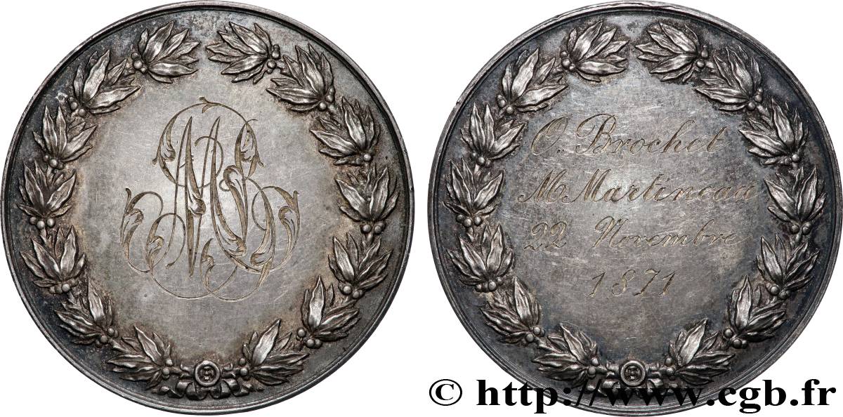 AMOUR ET MARIAGE Médaille de mariage TTB+