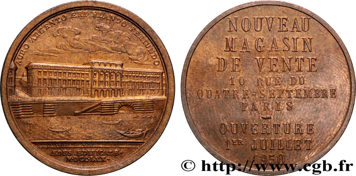 MONNAIE DE PARIS Médaille, Nouveau magasin de vente AU