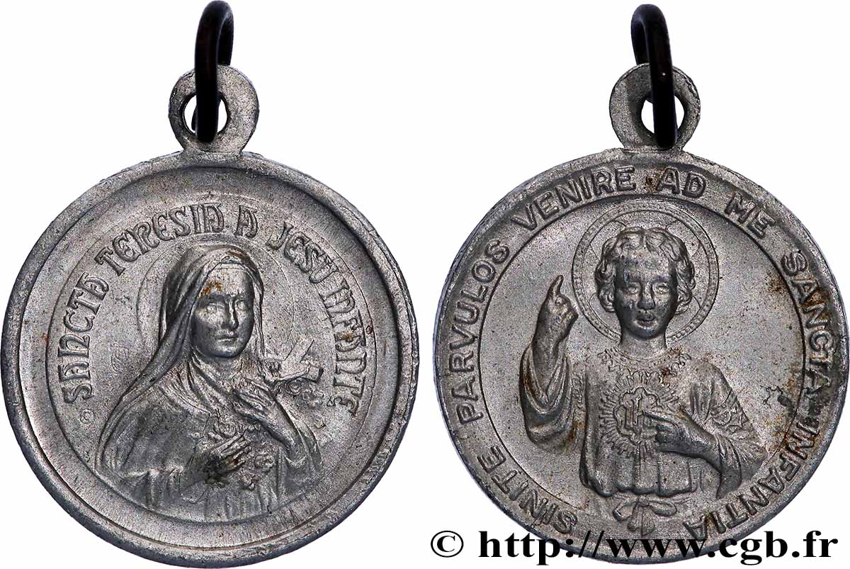 MÉDAILLES RELIGIEUSES Médaille, Sainte Thérèse de l’enfant Jésus XF