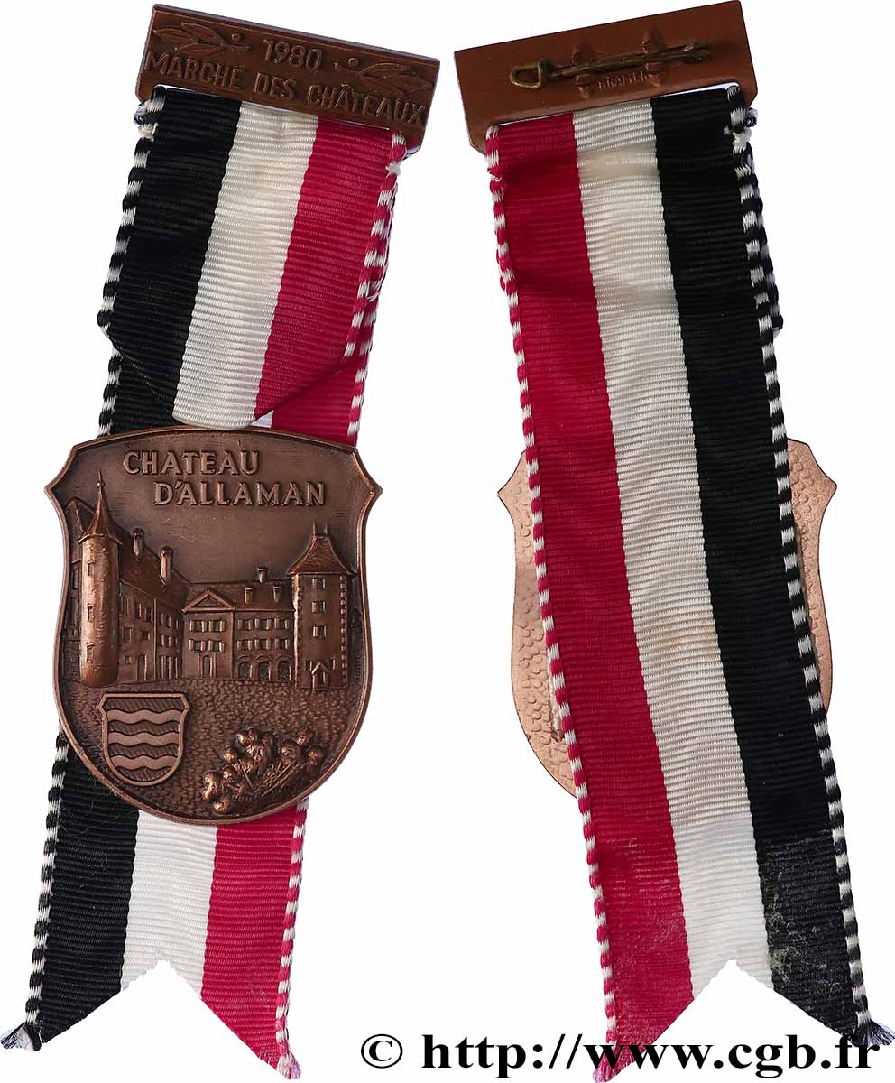 SUISSE - CANTON DE VAUD Médaille, Château d’Allaman SUP