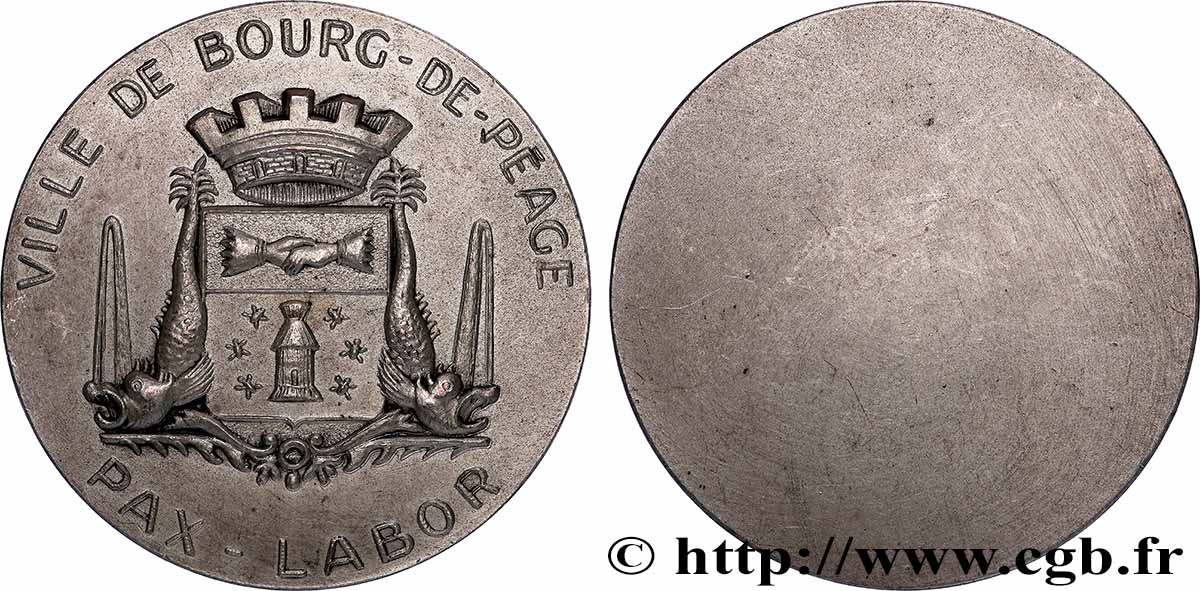 VILLES ET MAIRIES Médaille, TTB+