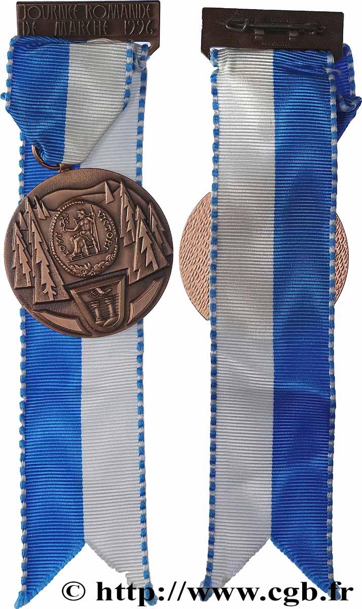 SUISSE Médaille, Journée romande de marche SUP