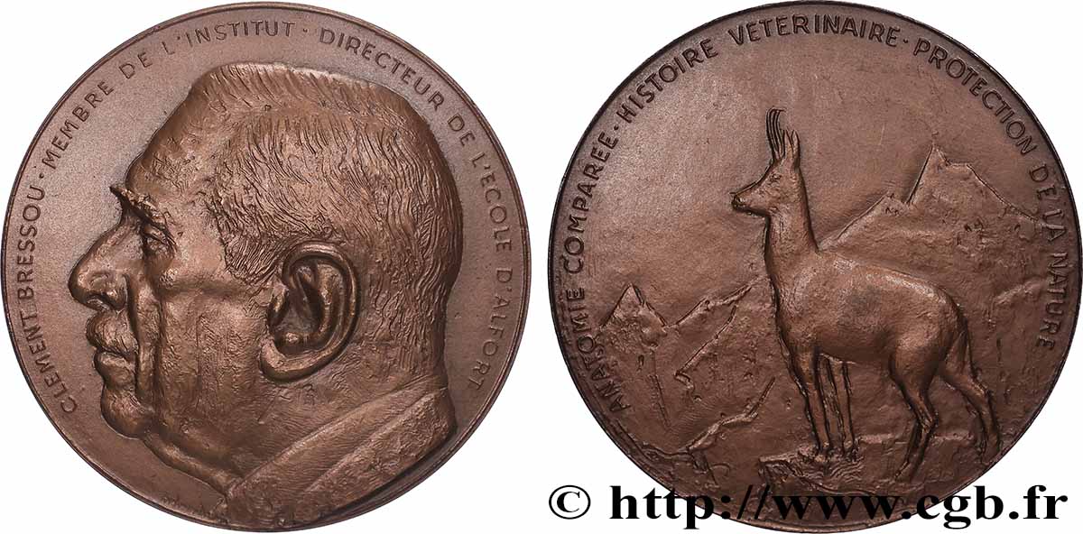 CINQUIÈME RÉPUBLIQUE Médaille, Clément Bressou TTB+