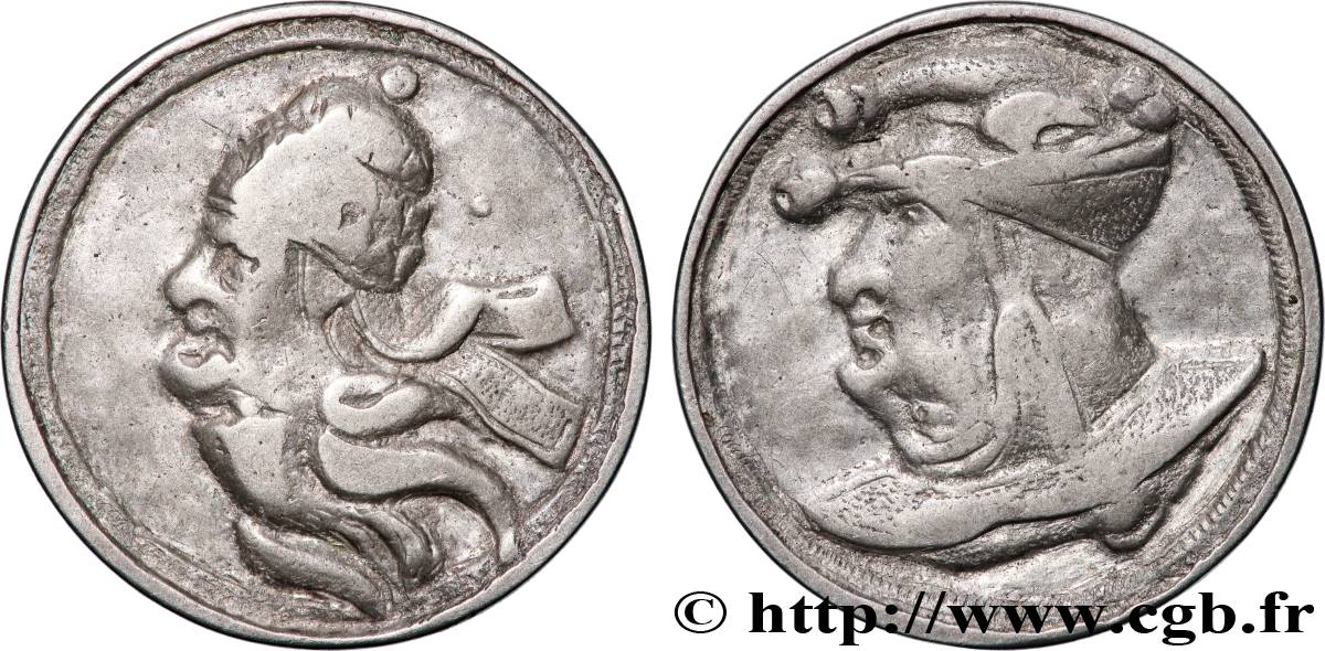 ALLEMAGNE Médaille satirique de la Réforme SS