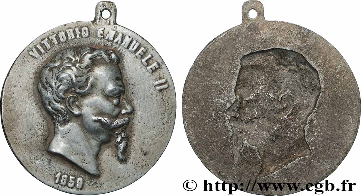 ITALIE - ROYAUME D ITALIE - VICTOR-EMMANUEL II Fonte, Victor Emmanuel II TTB