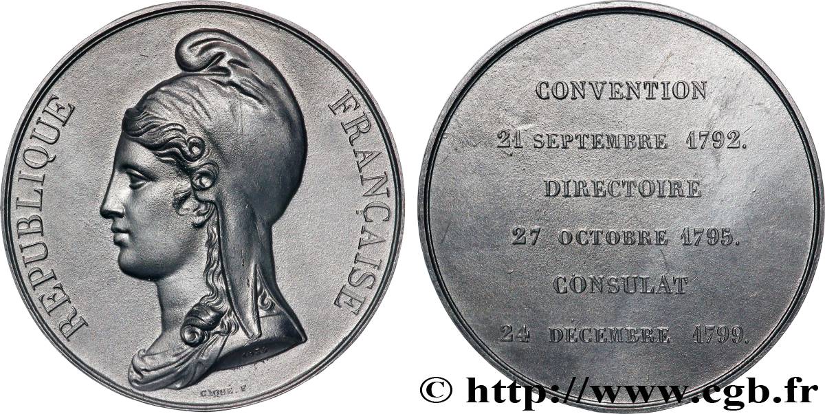 LOUIS-PHILIPPE Ier Médaille, Convention, Directoire et Consulat TTB+