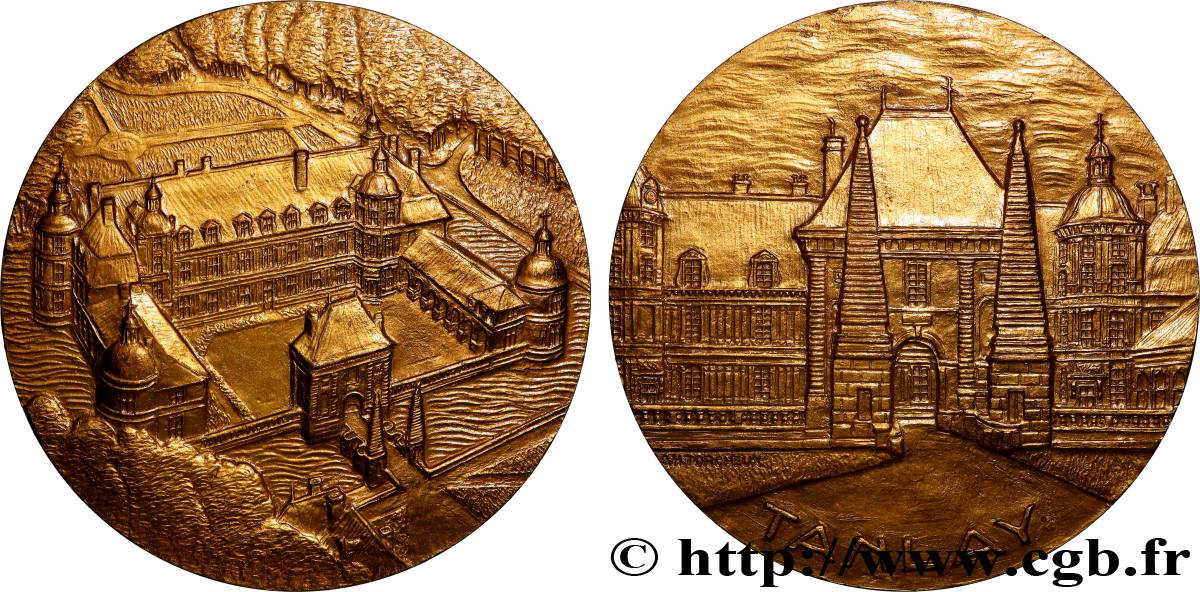 QUINTA REPUBLICA FRANCESA Médaille, Tanlay EBC