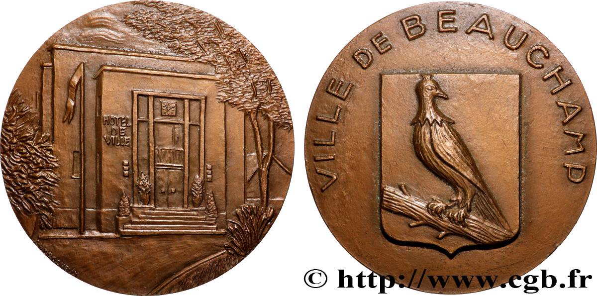 QUINTA REPUBBLICA FRANCESE Médaille, Beauchamp SPL