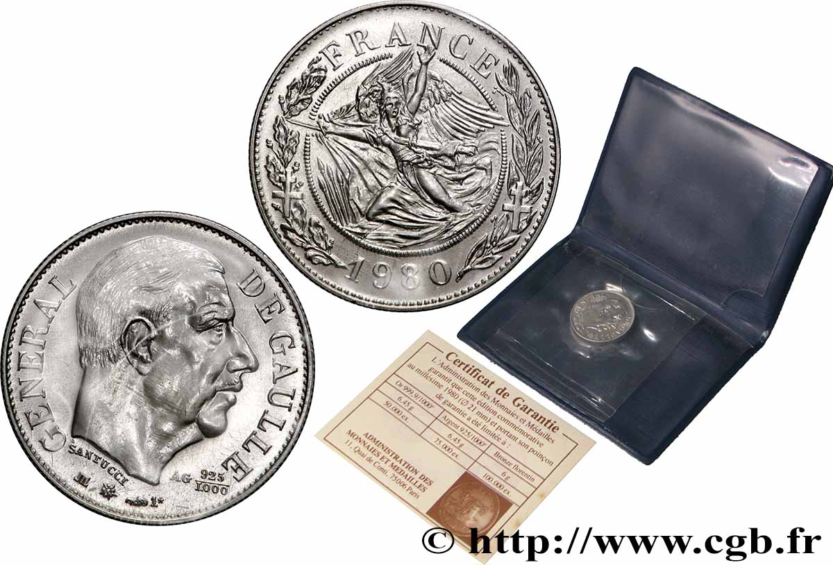 CINQUIÈME RÉPUBLIQUE Module de 20 francs FDC