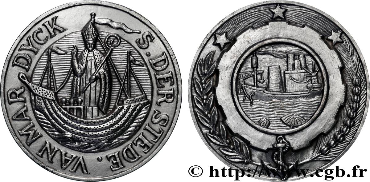 FUNFTE FRANZOSISCHE REPUBLIK Médaille, Fort-Mardijk VZ