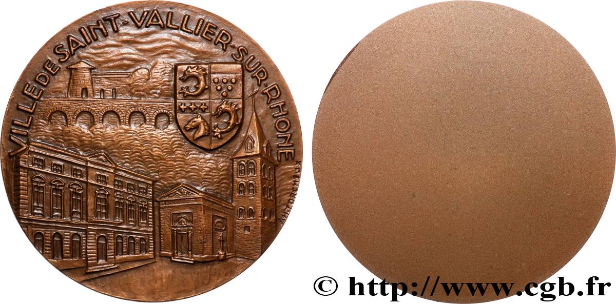 V REPUBLIC Médaille, Saint-Vallier-sur-Rhône AU