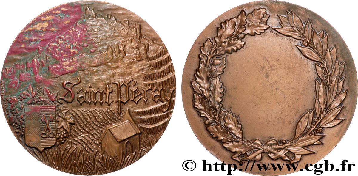 QUINTA REPUBLICA FRANCESA Médaille, Saint-Péray MBC