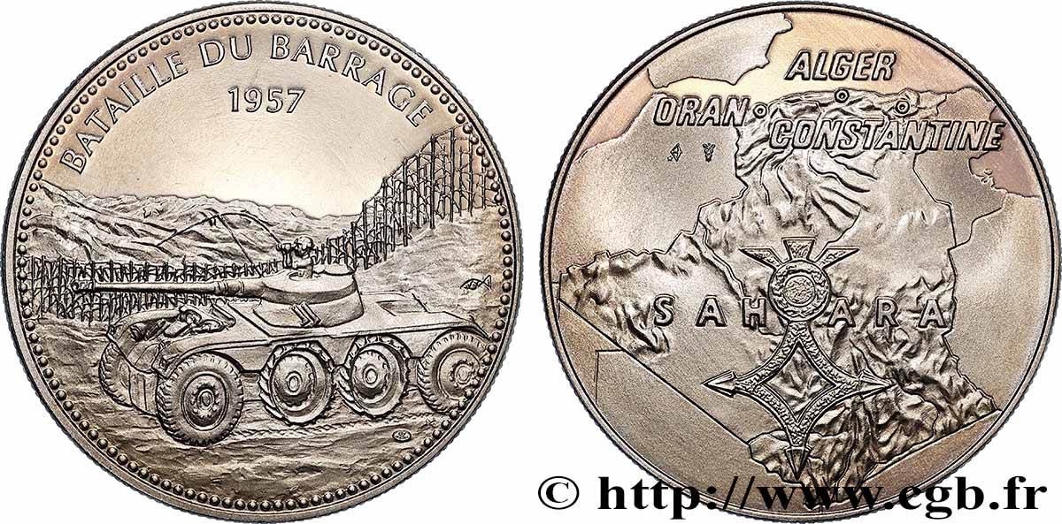 V REPUBLIC Médaille, Bataille du Barrage AU