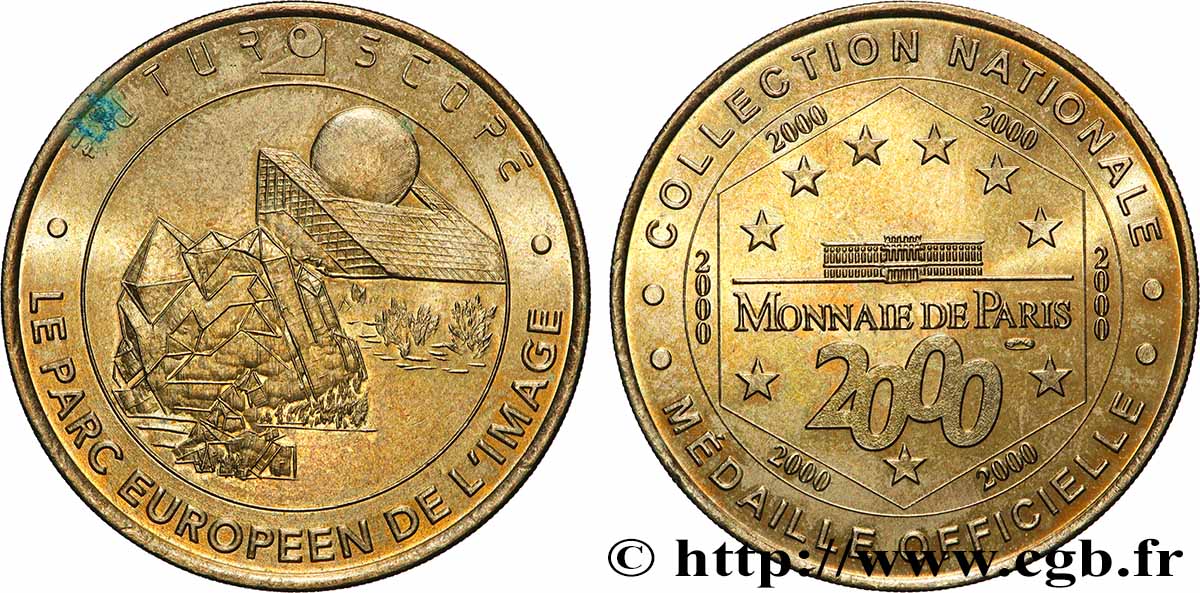 MÉDAILLES TOURISTIQUES Médaille touristique, Futuroscope TTB+