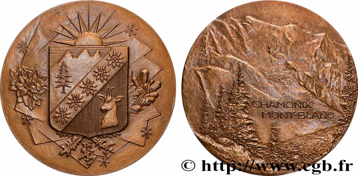 CINQUIÈME RÉPUBLIQUE Médaille, Chamonix SUP